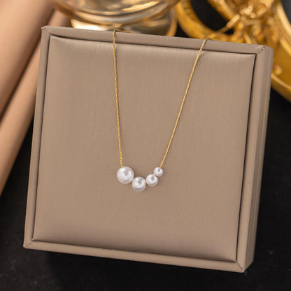 Luna Parelketting | Goud