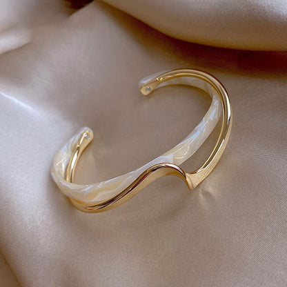 Armband met gouden opalen glans | Goud