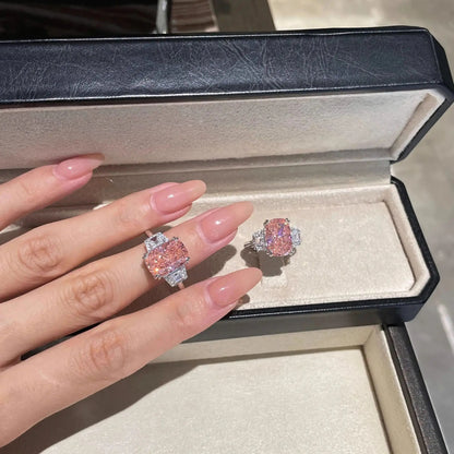 IJskoude Bloem Verstelbare Ring