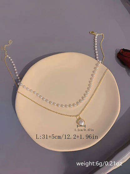 Prachtige parelketting | Goud