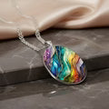 Ronde veelkleurige ketting