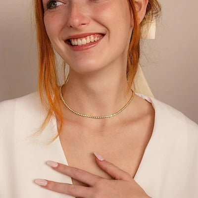 Tennis Collier | Goud