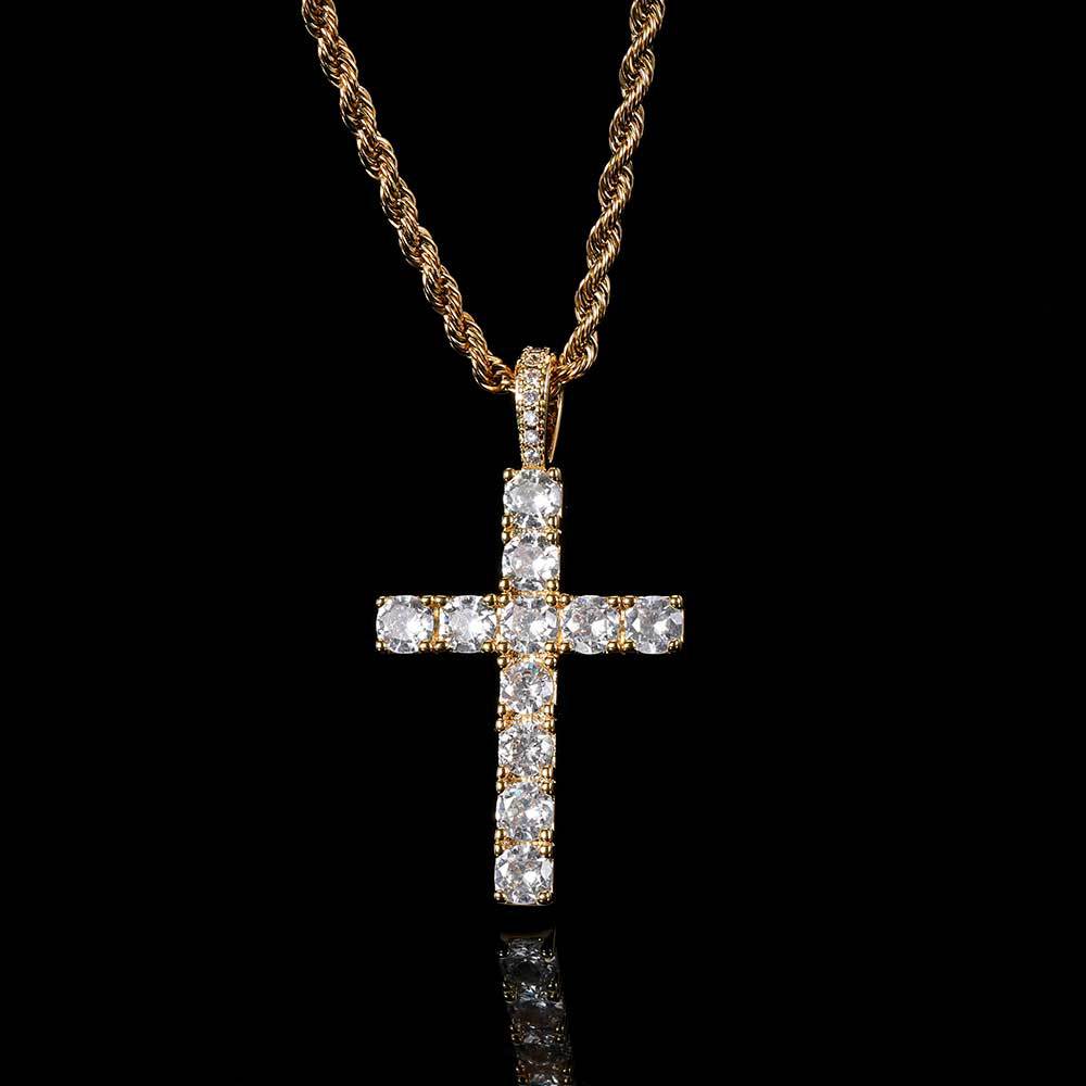 Ketting met kruisje | Goud
