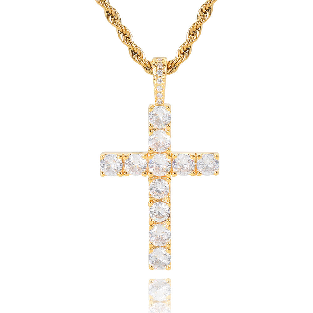 Ketting met kruisje | Goud