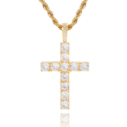 Ketting met kruisje | Goud