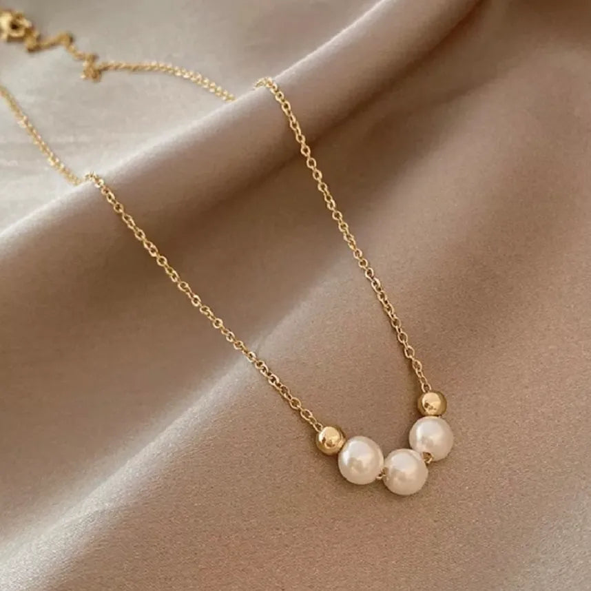 Luna Parelketting | Goud