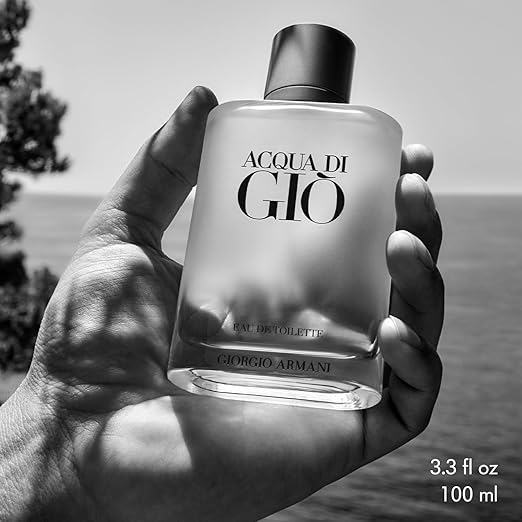 Giorgio Armani Acqua Di Gio Eau de Toilette, Cologne for Men, 3.3 Oz