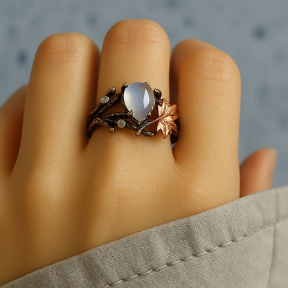 Elegante Maansteen Ring